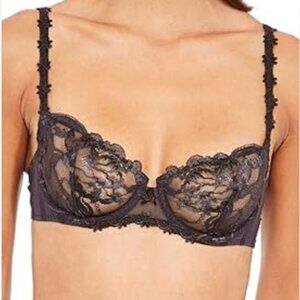 Simone Perele 'Amour' Underwire Demi Bra-Anthracite color